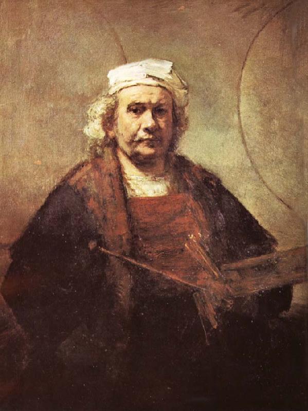 REMBRANDT Harmenszoon van Rijn Portrat of the artist